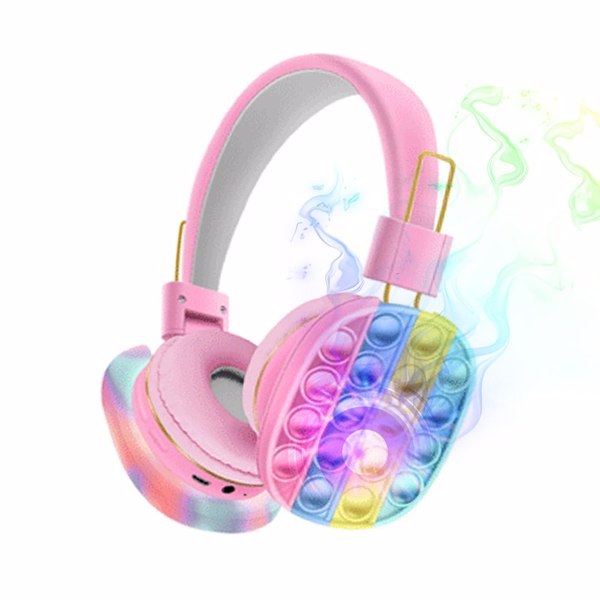 Pop Fidget Bluetooth Headphones – Stress-Relief &amp; Wireless Fun