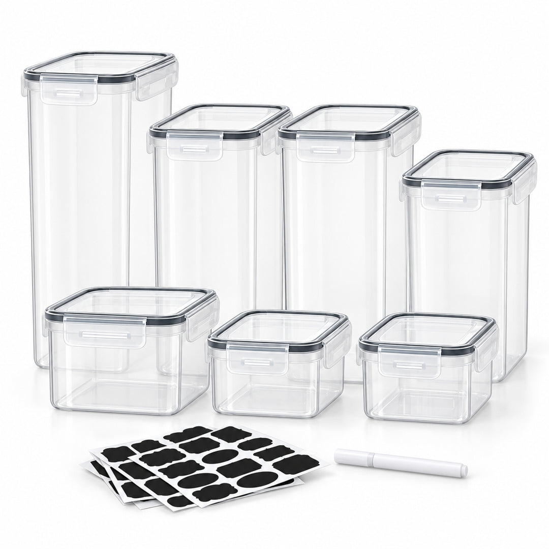 14-Piece Dry Food Storage Container Set