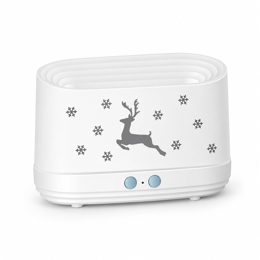 Christmas Reindeer Flame-Effect Aroma Diffuser