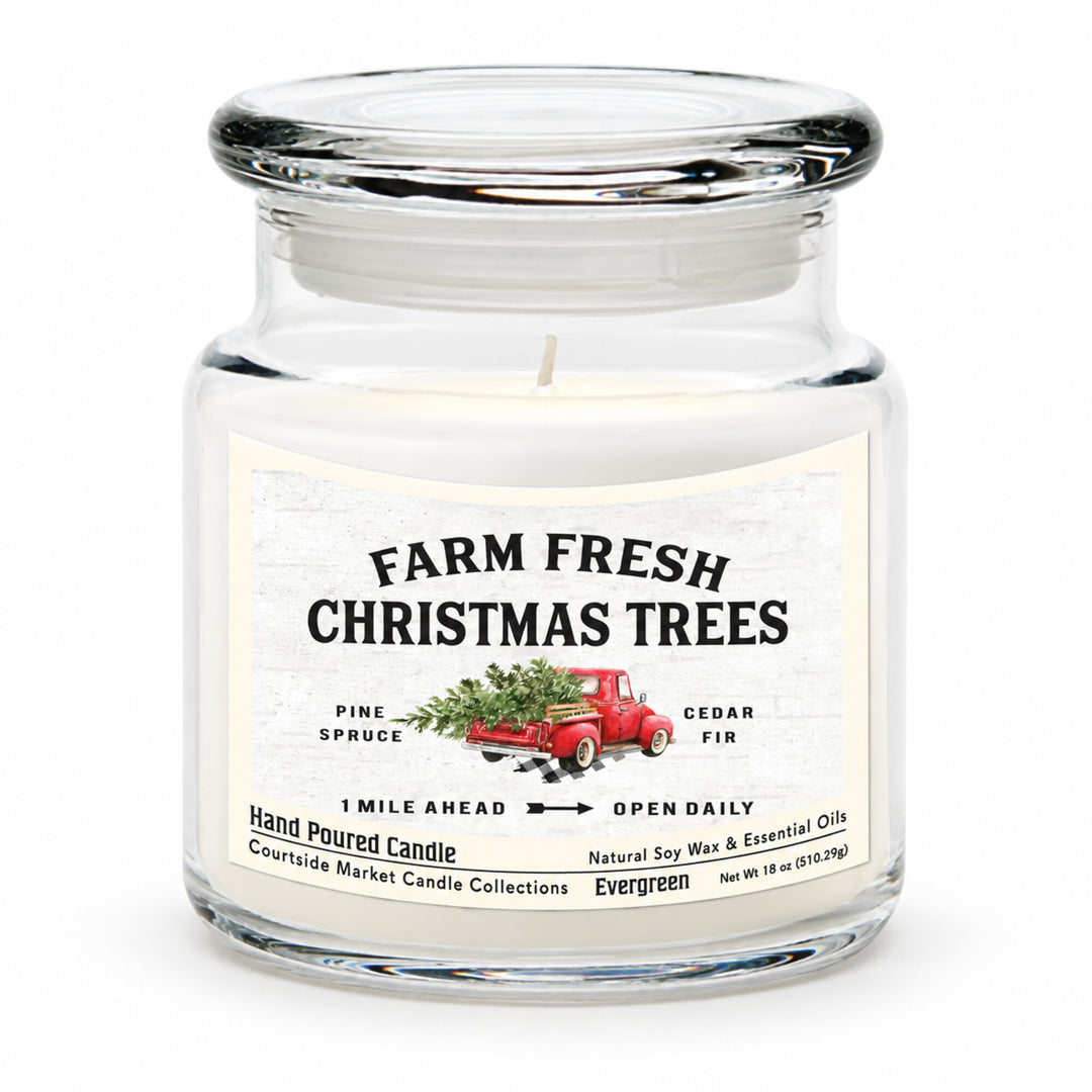 Farm Fresh Christmas Trees Soy Candle – 18 oz