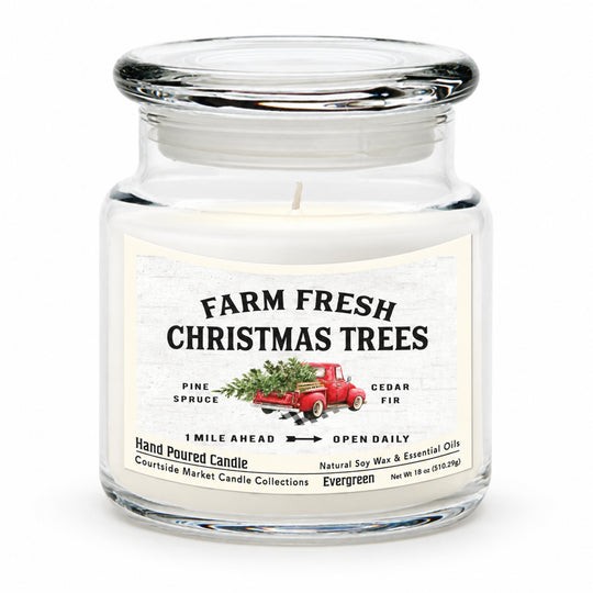 Farm Fresh Christmas Trees Soy Candle – 18 oz