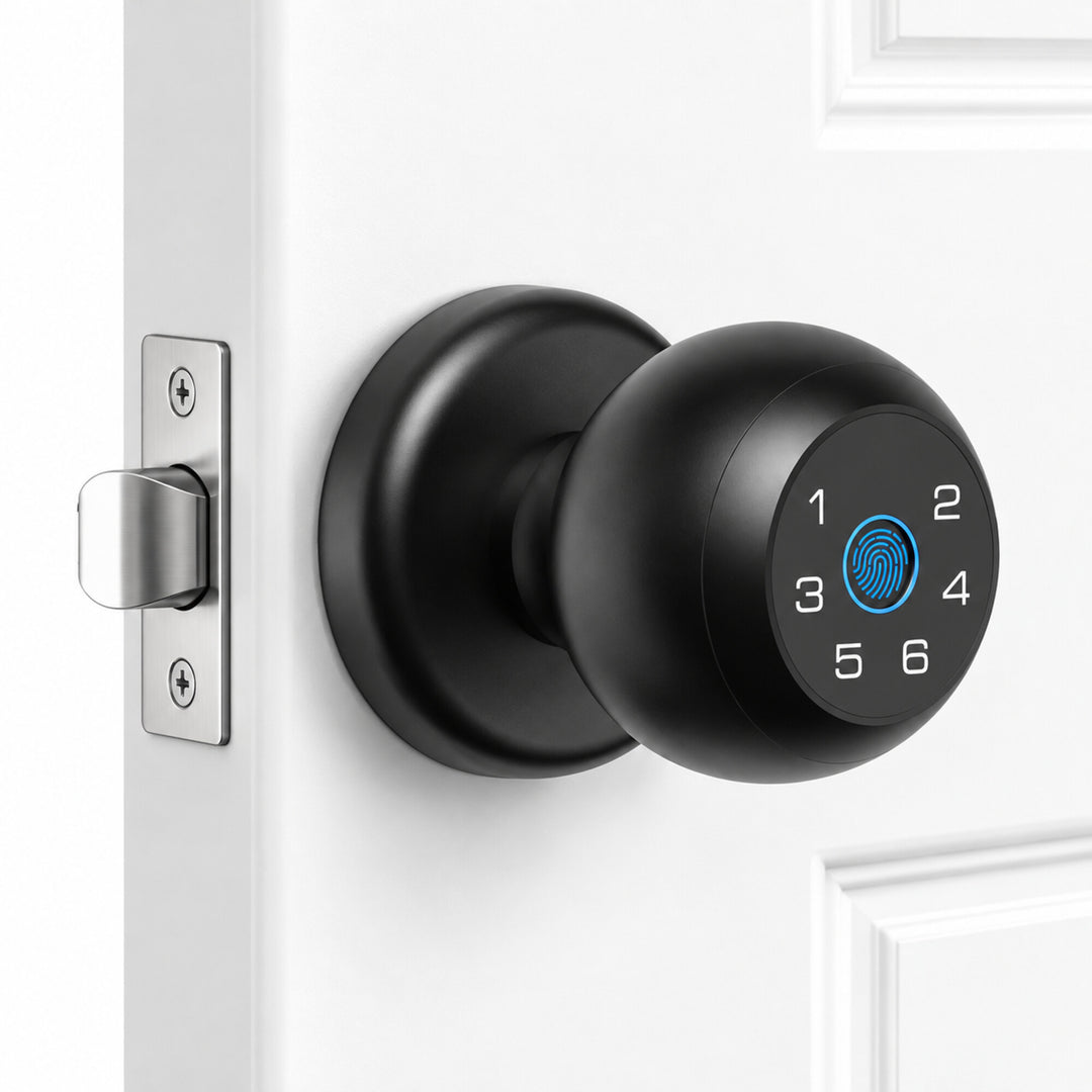 Smart Fingerprint Door Knob with App Control