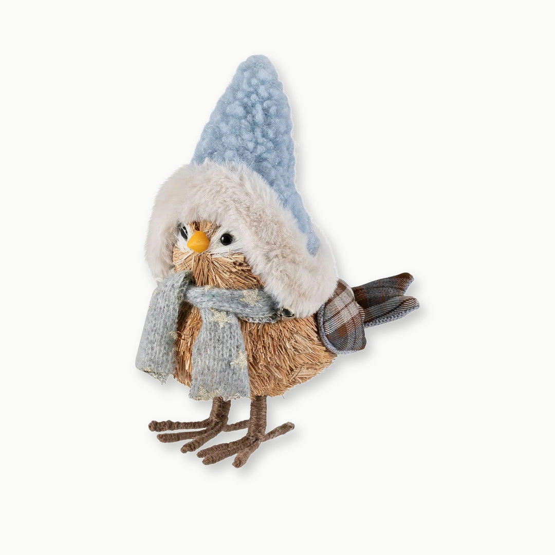 Woodland Bird Christmas Tabletop Figurine