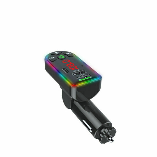Bluetooth 5.0 FM Transmitter &amp; Car Charger