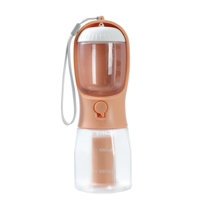 Portable Pet Cup 3-in-1 Dog Water &amp; Snack Bottle