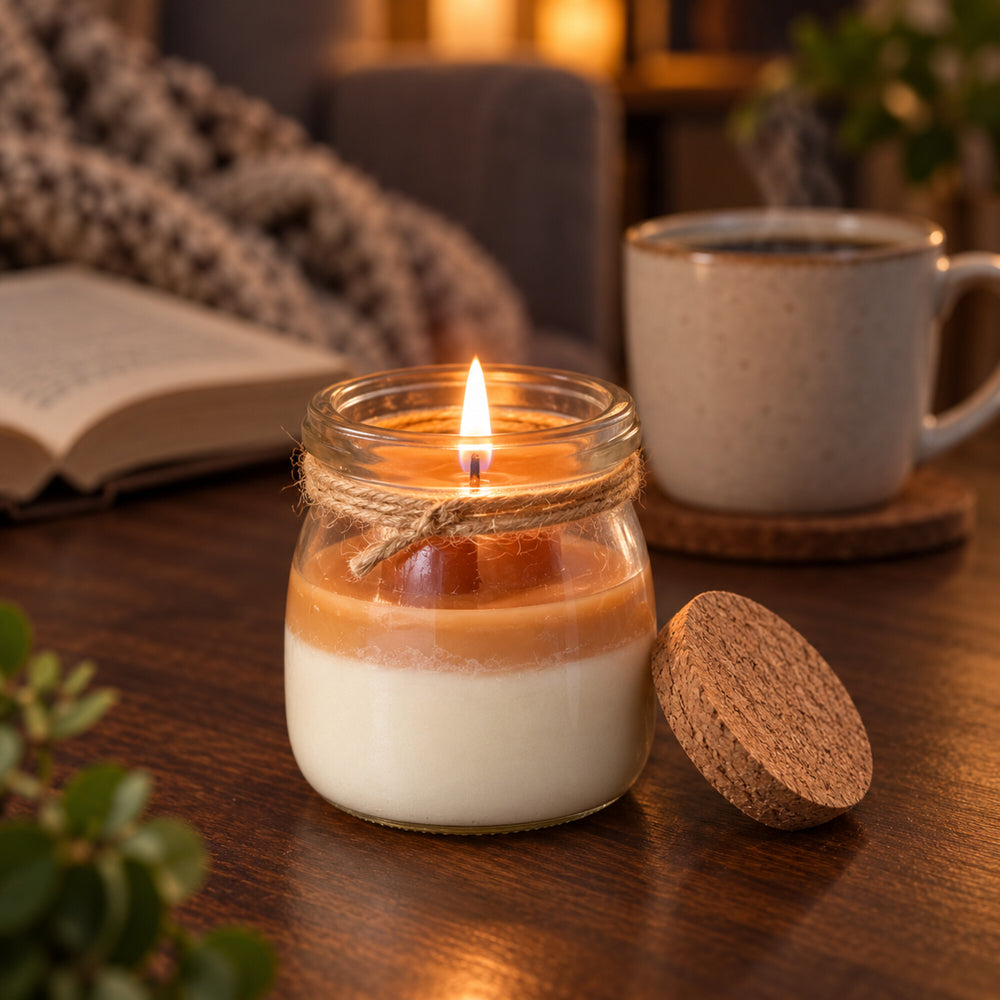 Coffee Lover Soy Wax Jar Candle