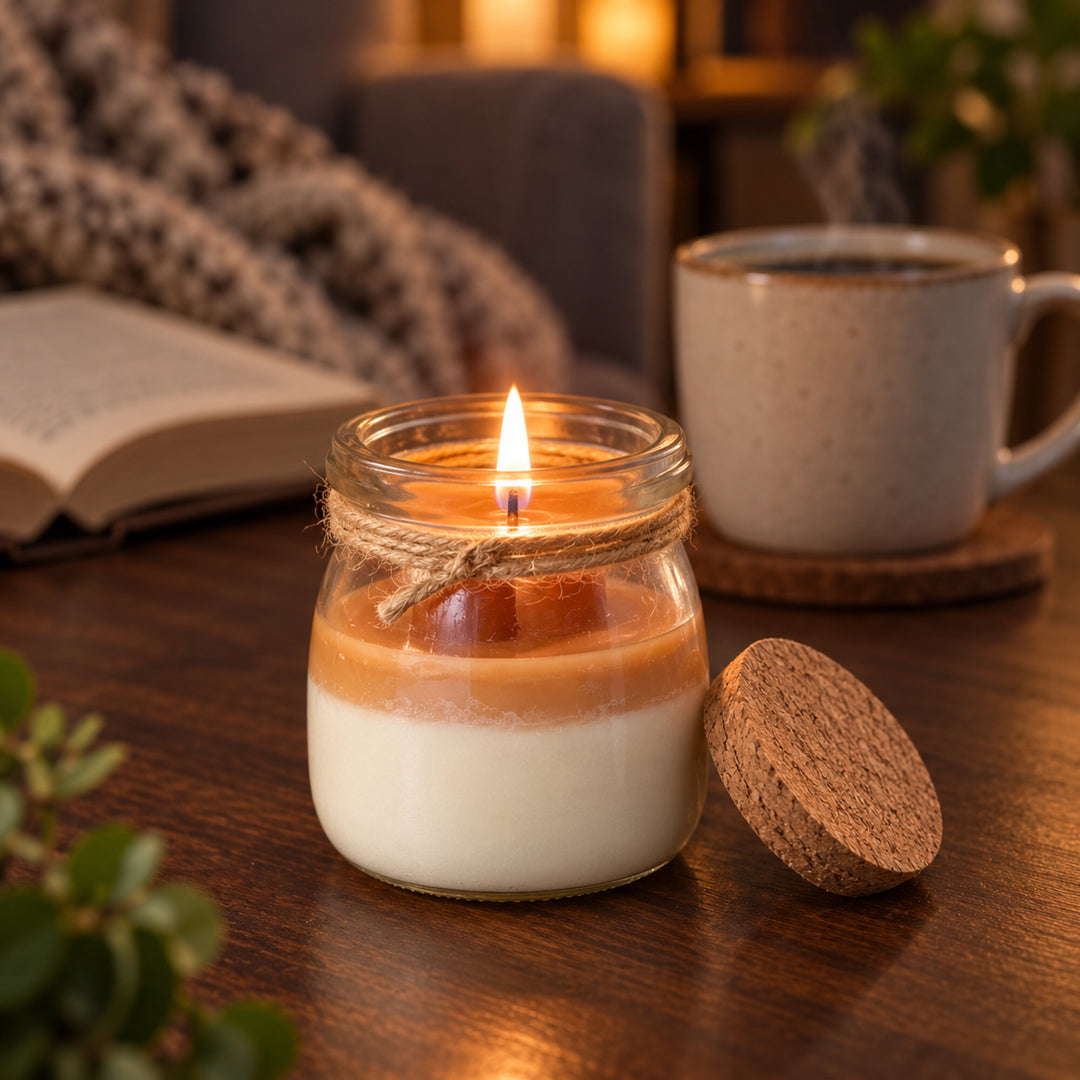 Coffee Lover Soy Wax Jar Candle
