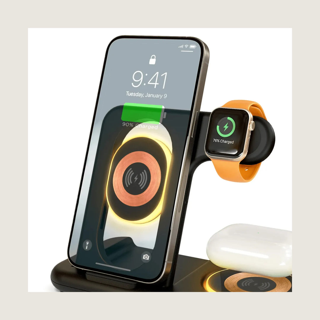 HyperGear 4-in-1 Wireless Charging Stand
