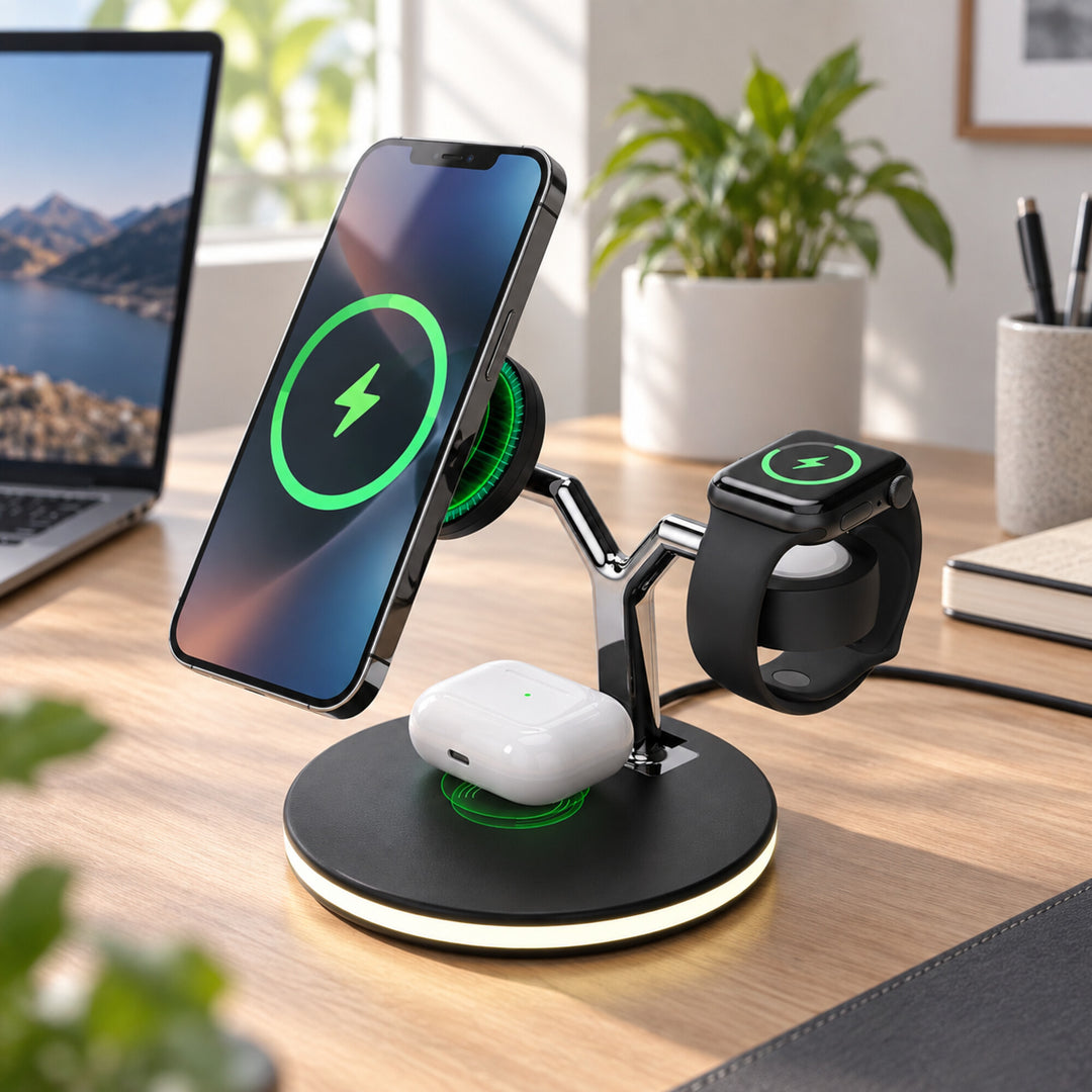 HyperGear MaxCharge 3-in-1 Wireless Charging Stand