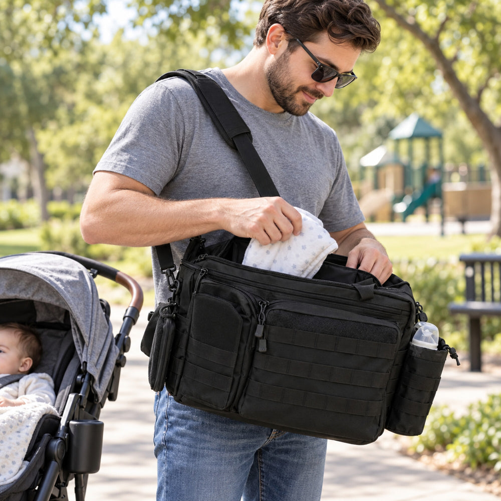 Tactical Diaper Bag 5-Piece Set