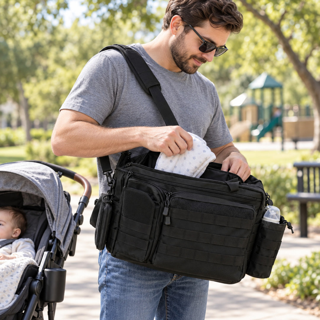 Tactical Diaper Bag 5-Piece Set