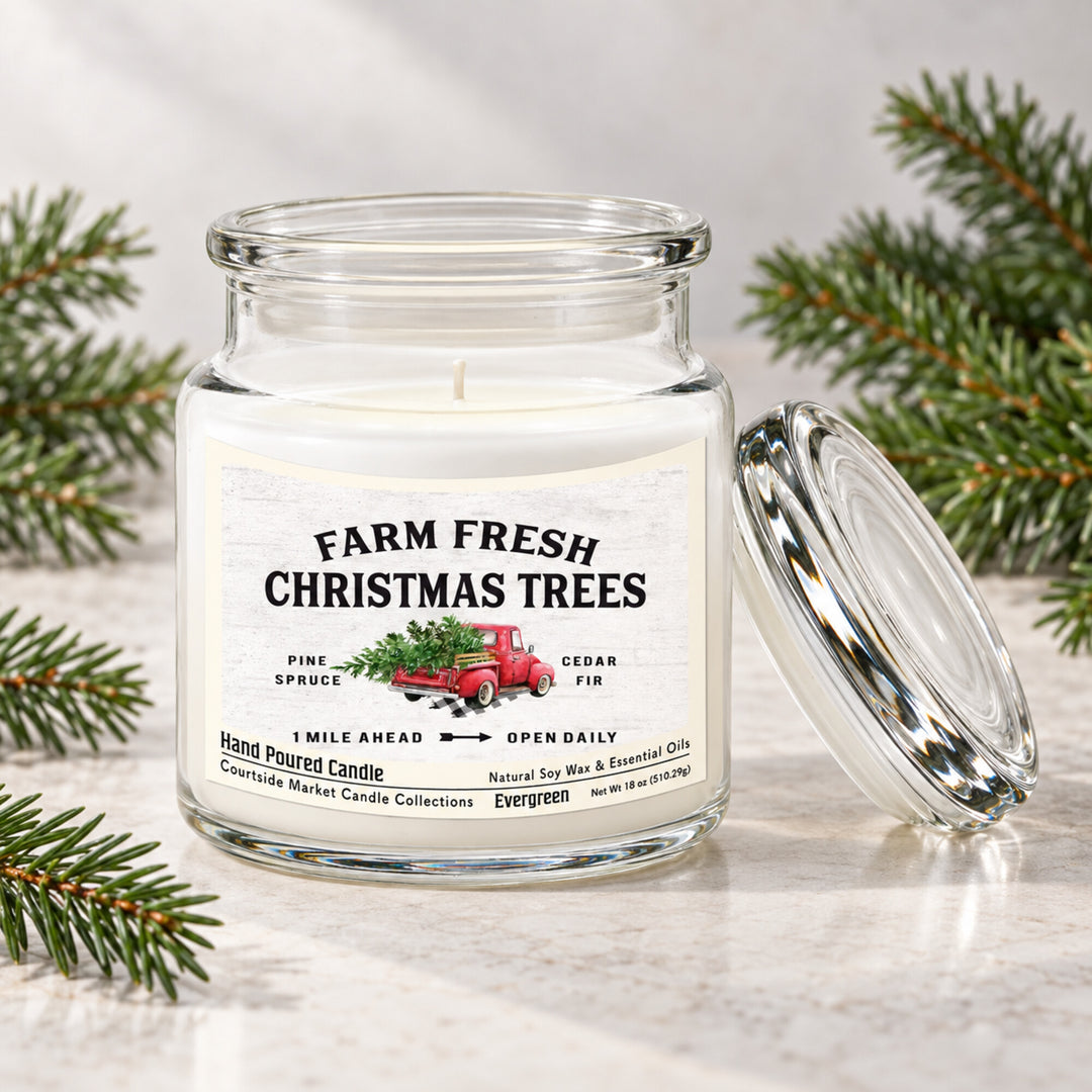 Farm Fresh Christmas Trees Soy Candle – 18 oz