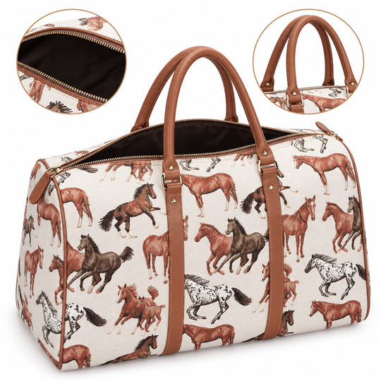 Horse Print Women’s Weekender Bag