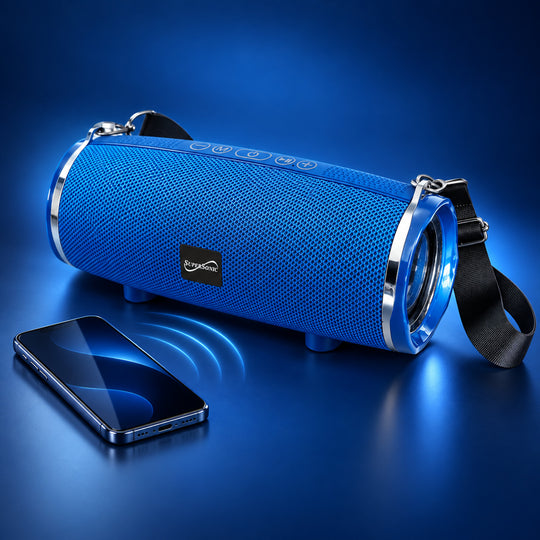 Supersonic Portable Bluetooth Speaker with Strap