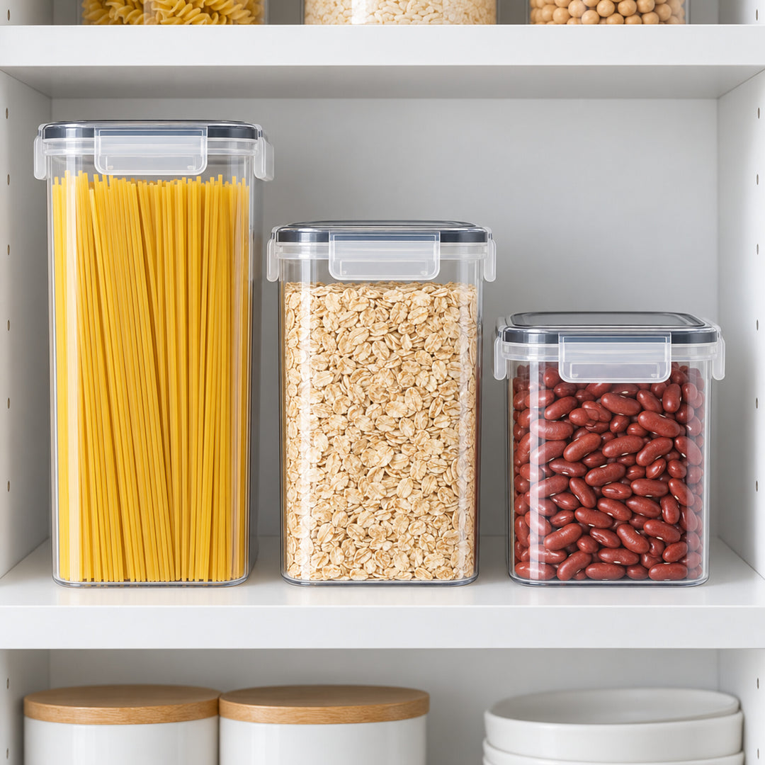 14-Piece Dry Food Storage Container Set