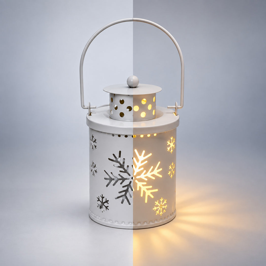 LED Christmas Cutout Lantern