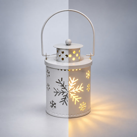 LED Christmas Cutout Lantern