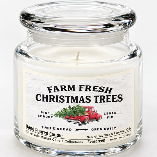 Farm Fresh Christmas Trees Soy Candle – 18 oz