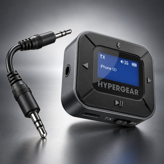 HyperGear IntelliCast Bluetooth Flight Audio Adapter