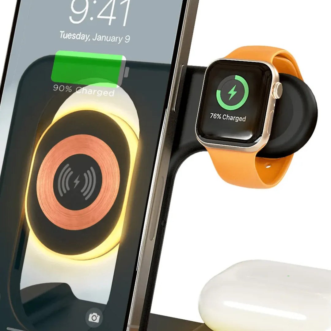 HyperGear 4-in-1 Wireless Charging Stand