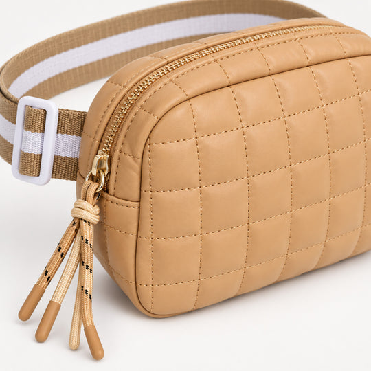 Quilted Crossbody Waist Bag for Women