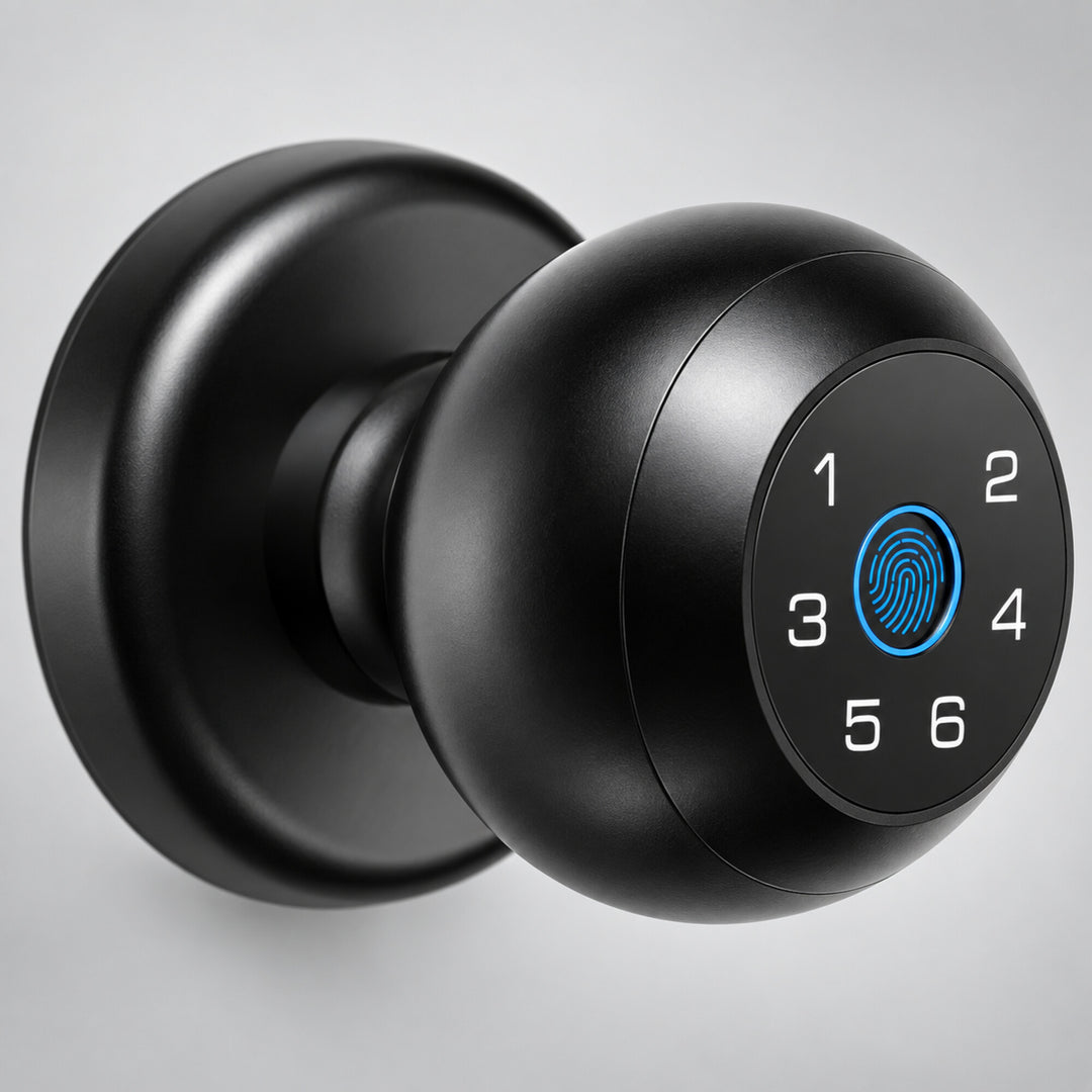 Smart Fingerprint Door Knob with App Control