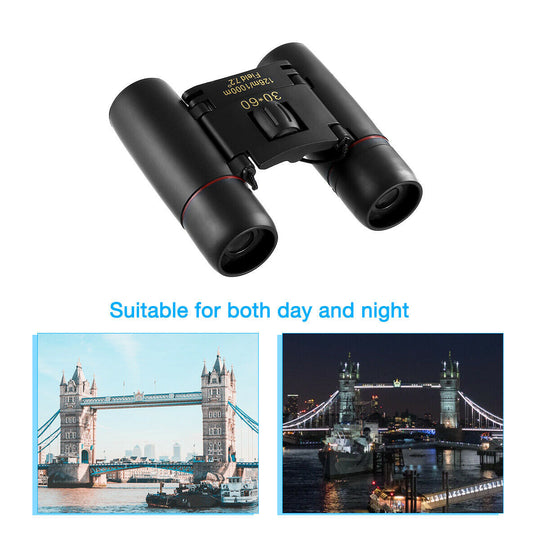 Compact 30x60 Travel Binoculars for Outdoors &amp; Events