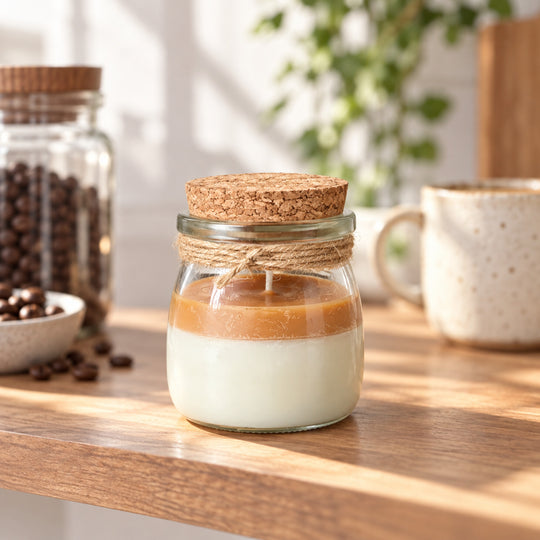 Coffee Lover Soy Wax Jar Candle
