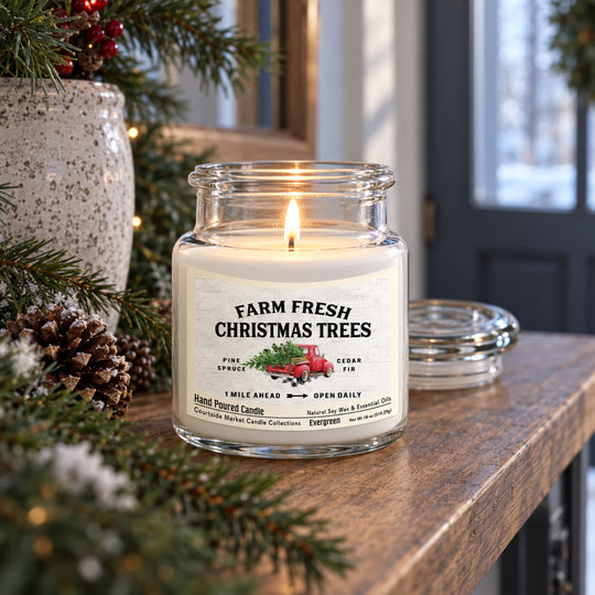 Farm Fresh Christmas Trees Soy Candle – 18 oz