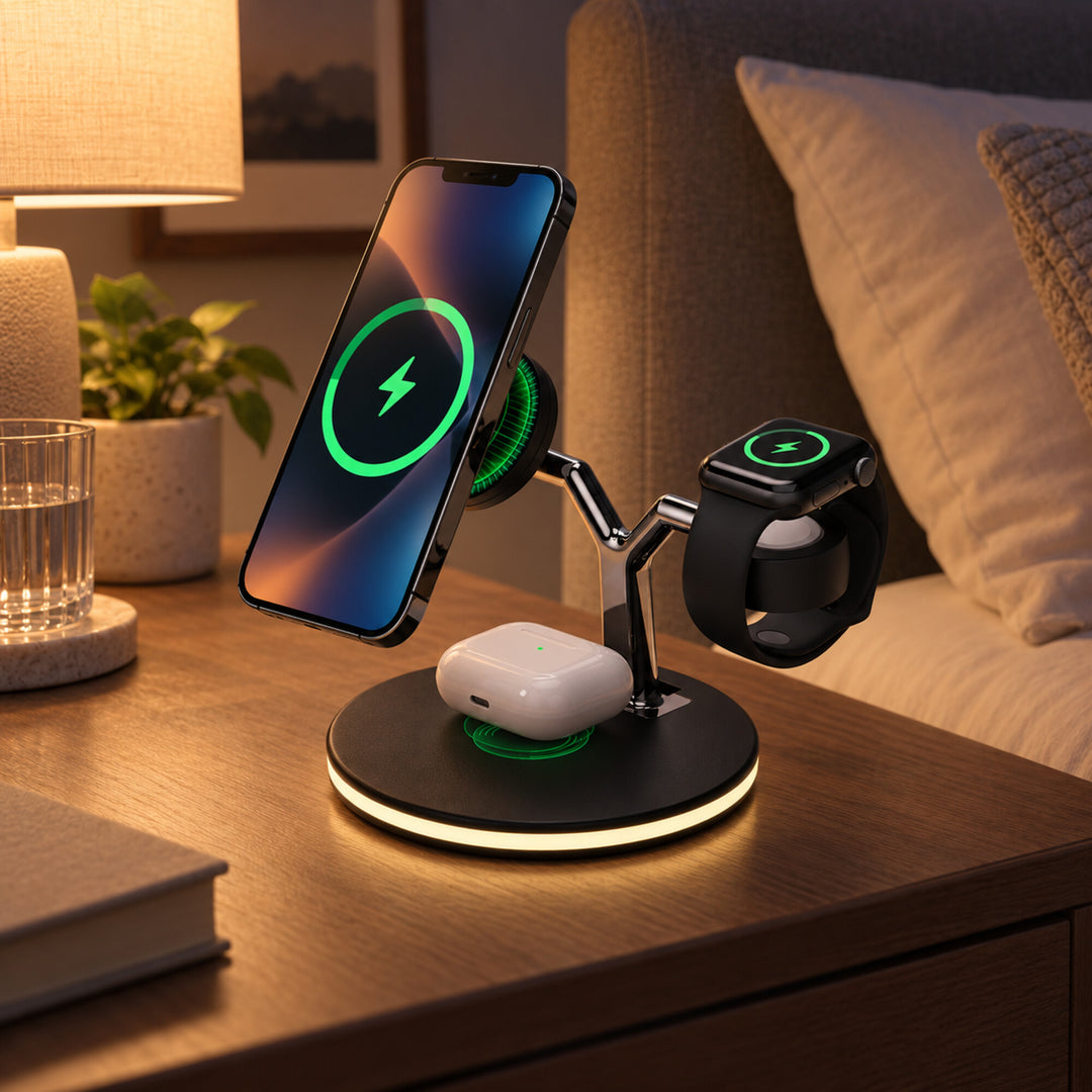 HyperGear MaxCharge 3-in-1 Wireless Charging Stand