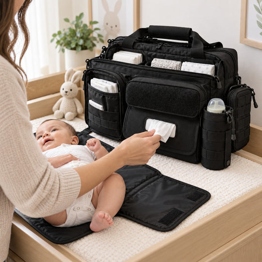 Tactical Diaper Bag 5-Piece Set