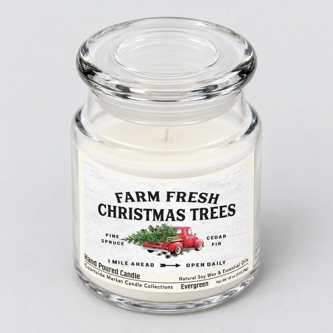 Farm Fresh Christmas Trees Soy Candle – 18 oz