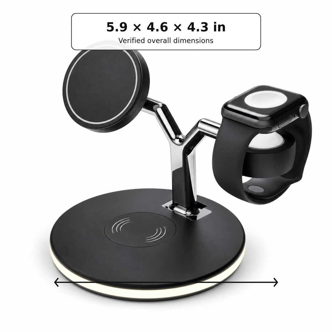 HyperGear MaxCharge 3-in-1 Wireless Charging Stand