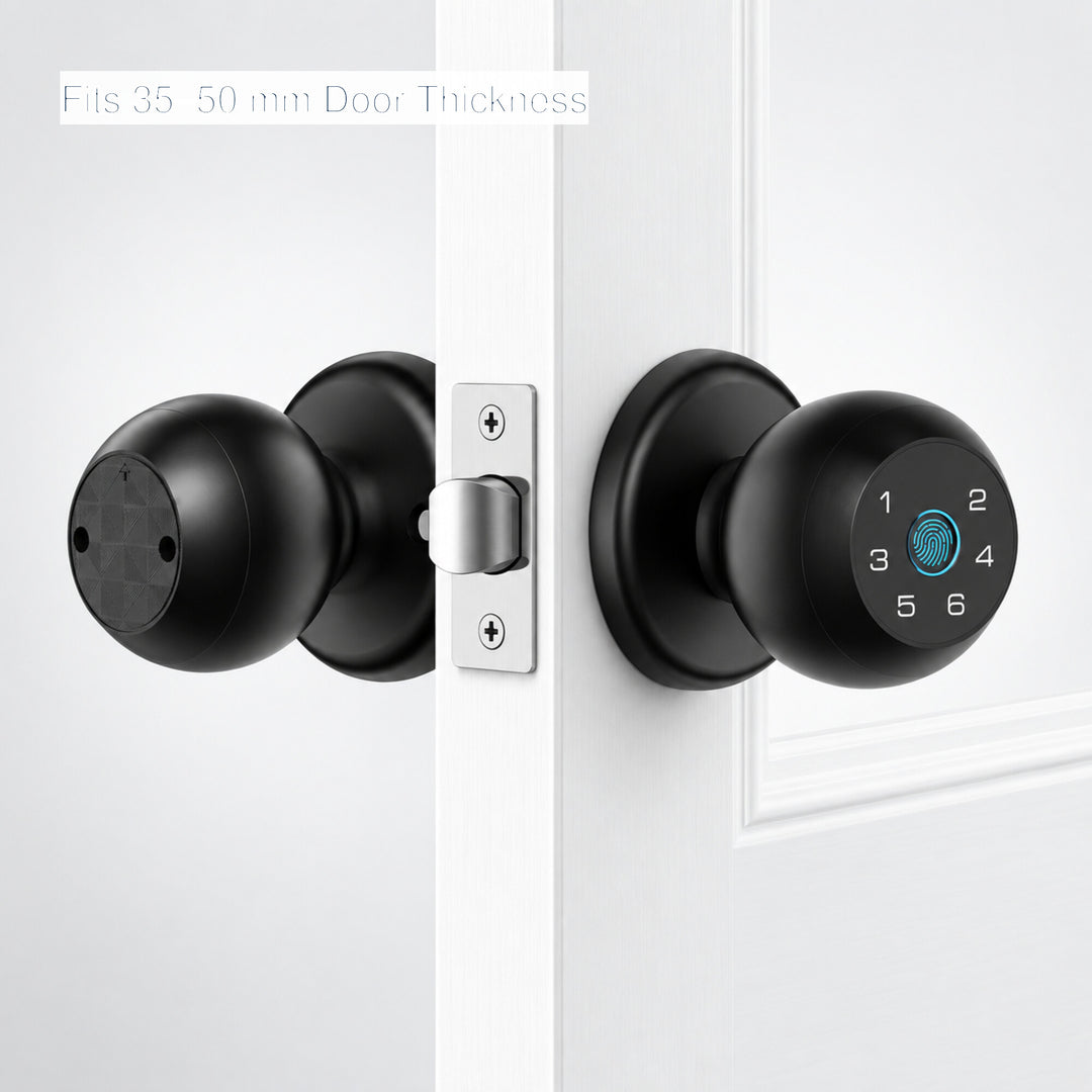 Smart Fingerprint Door Knob with App Control
