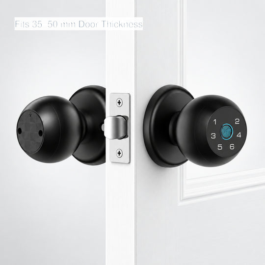 Smart Fingerprint Door Knob with App Control