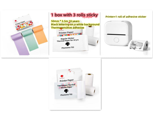 Portable Bluetooth Thermal Label Printer
