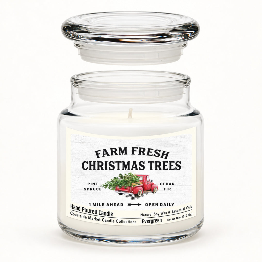 Farm Fresh Christmas Trees Soy Candle – 18 oz