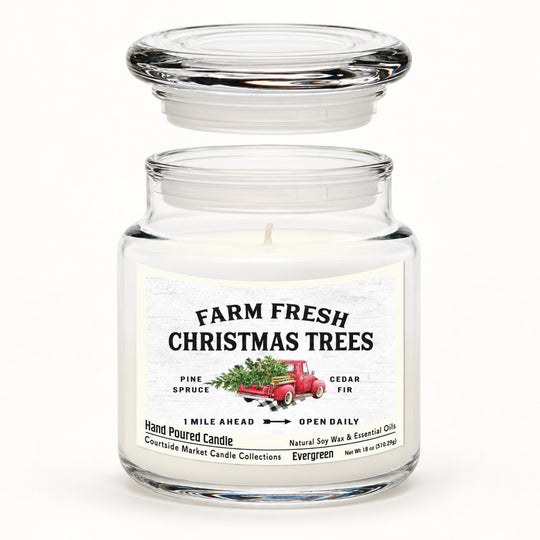 Farm Fresh Christmas Trees Soy Candle – 18 oz