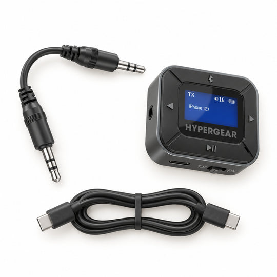 HyperGear IntelliCast Bluetooth Flight Audio Adapter