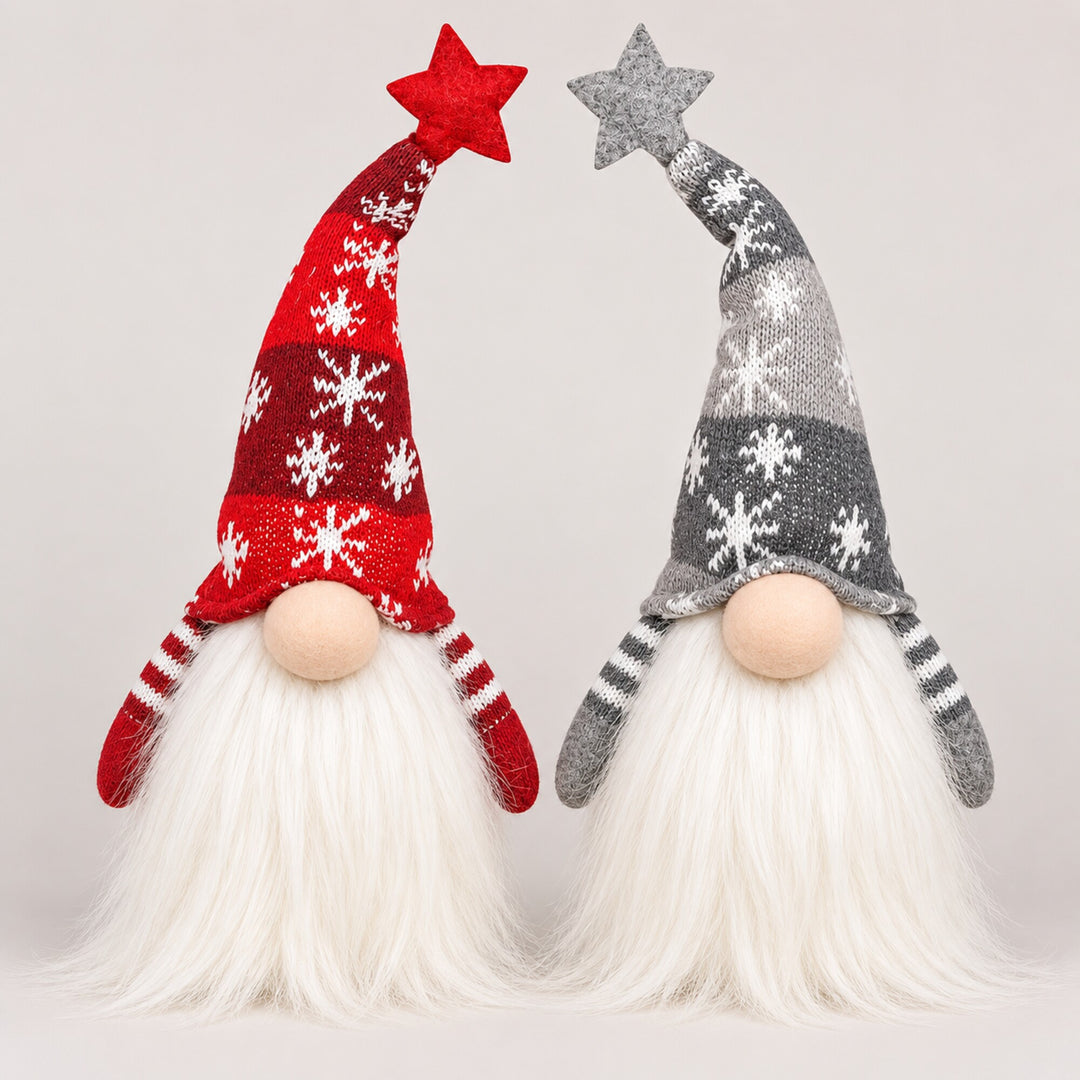 Lighted Christmas Gnome Set of 2