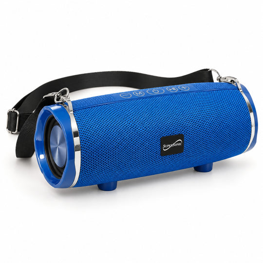 Supersonic Portable Bluetooth Speaker with Strap