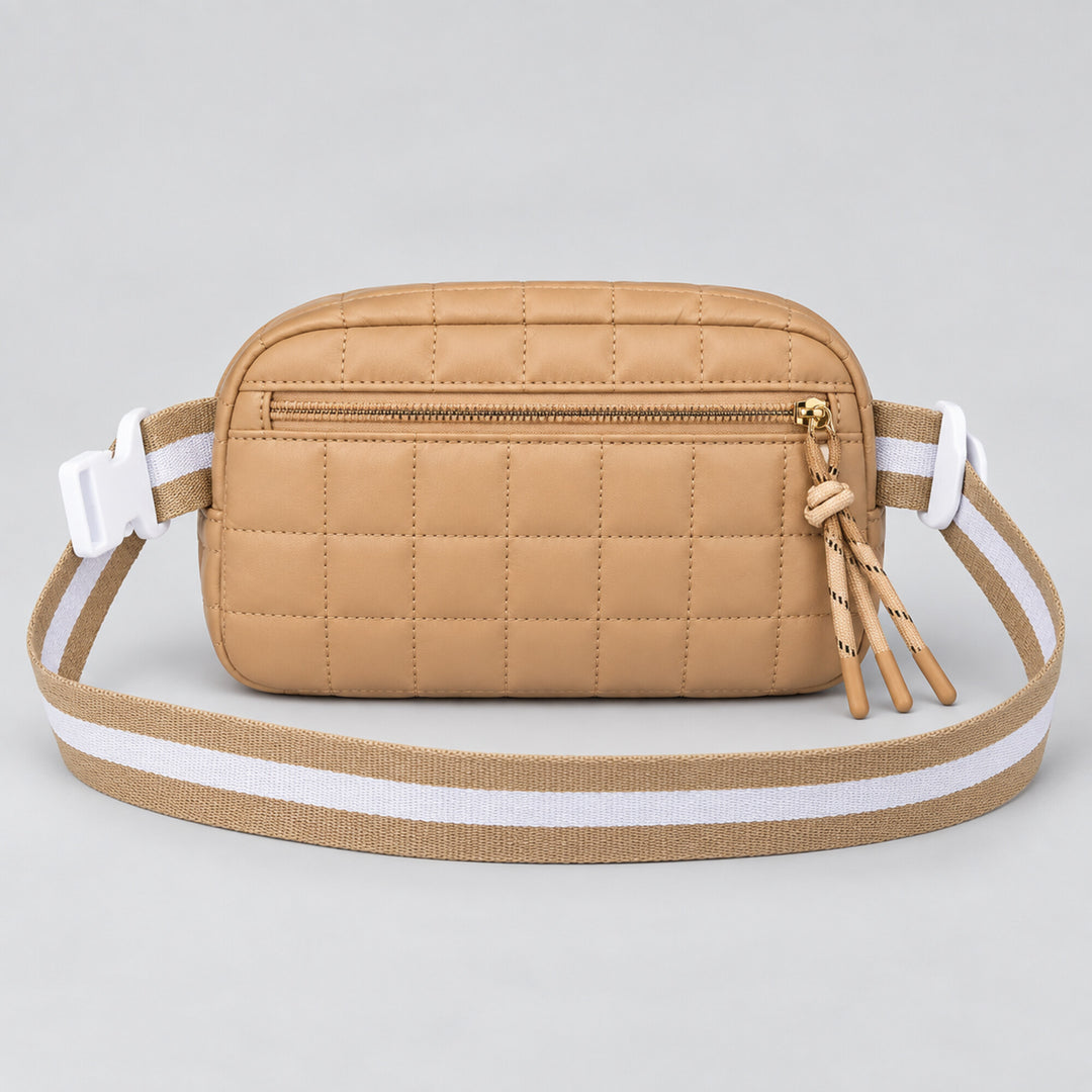 Quilted Crossbody Waist Bag for Women