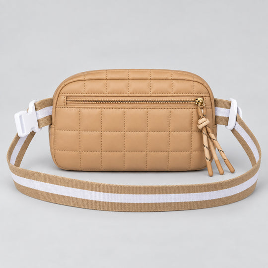 Quilted Crossbody Waist Bag for Women
