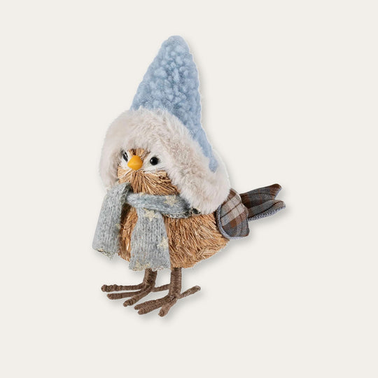 Woodland Bird Christmas Tabletop Figurine