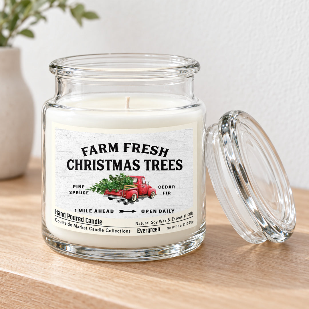 Farm Fresh Christmas Trees Soy Candle – 18 oz