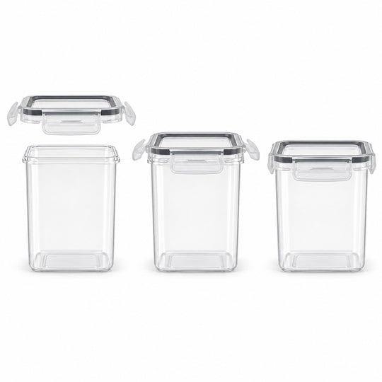 24-Piece Dry Food Storage Container Set