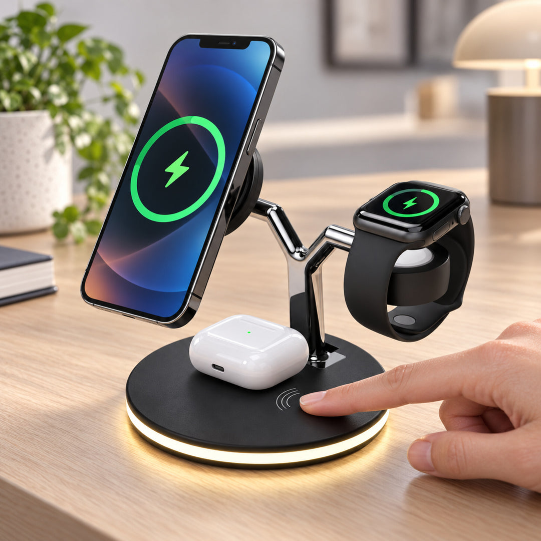 HyperGear MaxCharge 3-in-1 Wireless Charging Stand