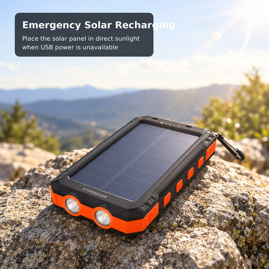 HyperGear SolPro 10K Solar Power Bank