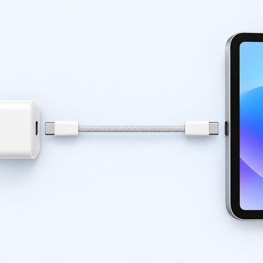3-Pack 60W Braided USB-C to USB-C Cables