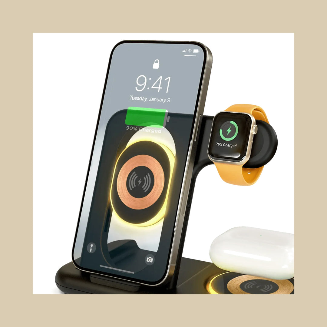 HyperGear 4-in-1 Wireless Charging Stand